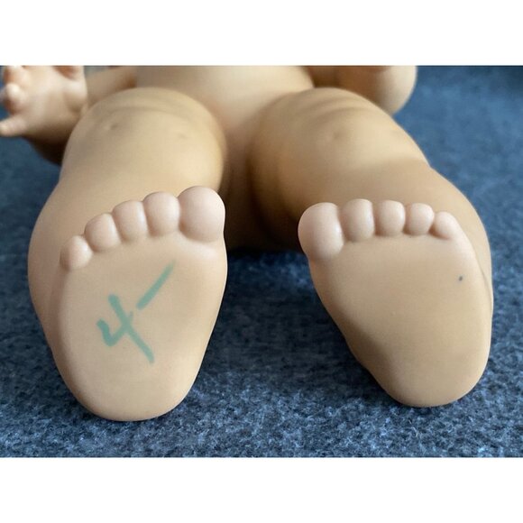 VTG Mattel Baby Tenderlove Baby Doll Soft Rubber Blonde Blue Eye 1975-1978 - Picture 13 of 13